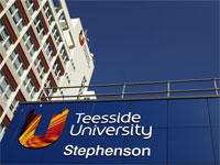Teesside University Stephenson Building
