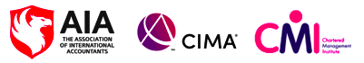 AIA, CIMA, CMI logo