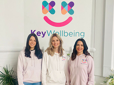 Growing and glowing: Key Wellbeing takes on its first employee. Link to Growing and glowing: Key Wellbeing takes on its first employee.