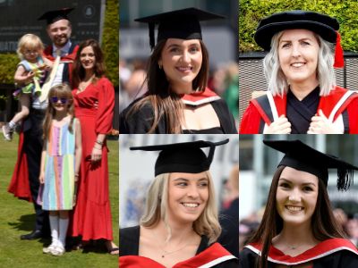 Talented Teesside colleagues celebrate their academic successes. Link to Talented Teesside colleagues celebrate their academic successes.