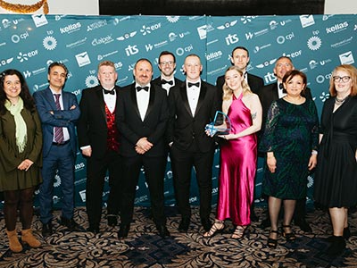 The winning NZIIC team at the NEPIC Awards.. Link to View the pictures.