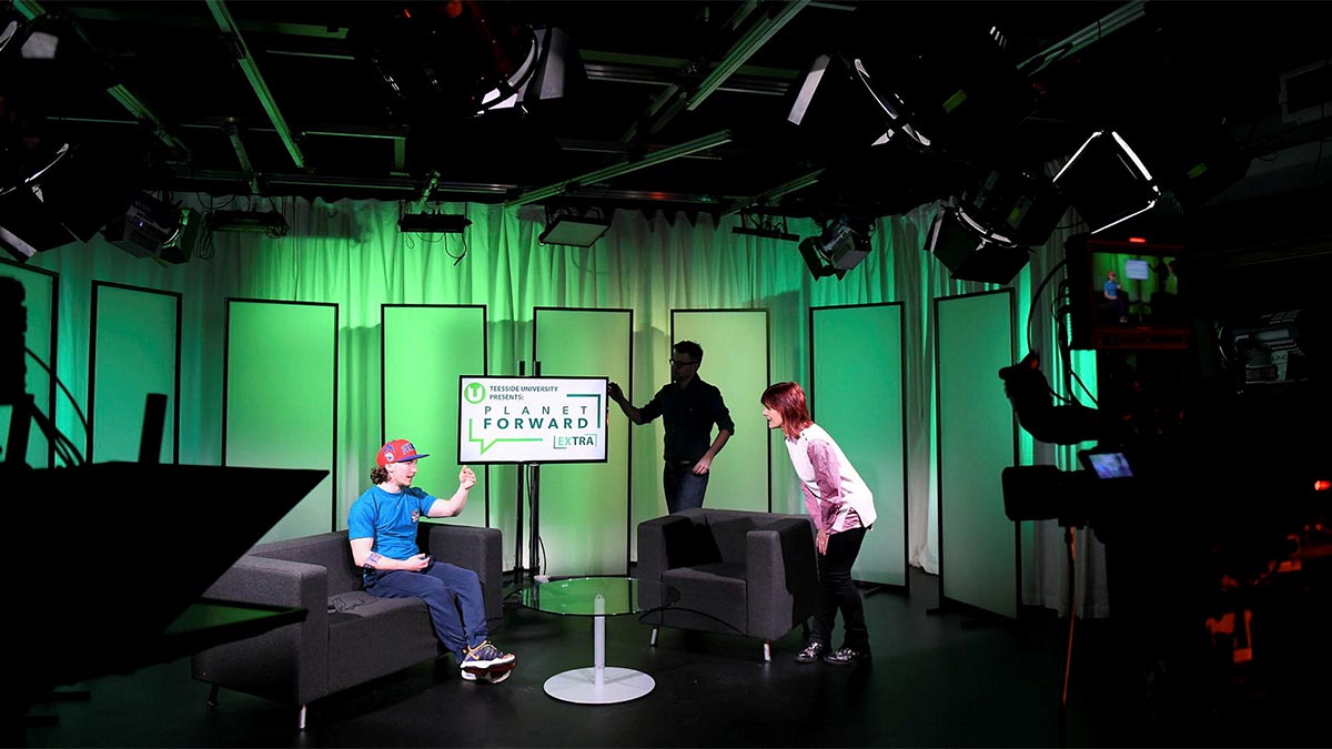Aurora television studio