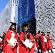 Students celebrating Graduation May 2025