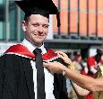 Students celebrating Graduation