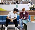 Students at Teesside University London