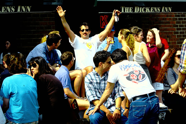 Students in the 90s