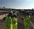 Visit to the A19/A1058 Silverlink Junction construction project in Newcastle-Upon-Tyne