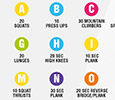 Team Teesside Workouts - Spell your name