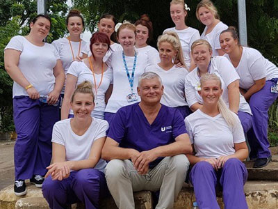 Link to Nursing students share their expertise during Cambodia trip.
