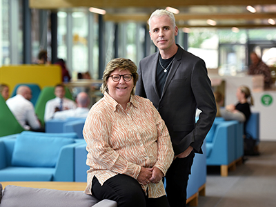 Duo reflect on their role in helping to create an inclusive campus