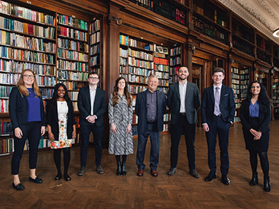 Lucy Davison, pictured fourth from left, with the ICE President's Future Leaders for 2022-23. Link to Lucy Davison, pictured fourth from left, with the ICE President's Future Leaders for 2022-23.