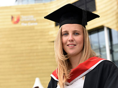 Teesside University graduate Beth Mead