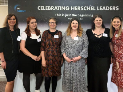 Left to right Ann Kozlowska, Charlotte Gallagher, Jackie Steven, Alexa Nixon, Nicole Beddard, Chloe Jones who completed the course (Sara Waites and Cassandra Lillystone also attended)