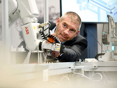 Professor Michael Short, Head of Teesside University’s Centre for Sustainable Engineering and Associate Dean (Research and Innovation) in the School of Computing, Engineering & Digital Technologies. Link to Teesside wins investment into making trade cheaper, faster, simpler and more sustainable.