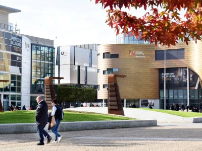 Teesside University campus. Link to Teesside University maintains excellent rating in Better Health at Work Award.