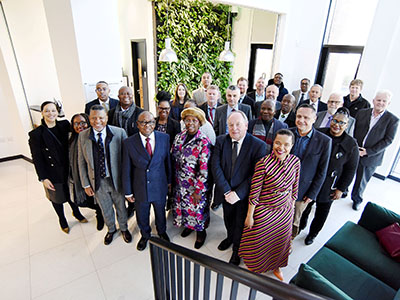 The delegation from South Africa with staff and guests at the NZIIC. Link to Support for green innovation showcased to South African delegation.