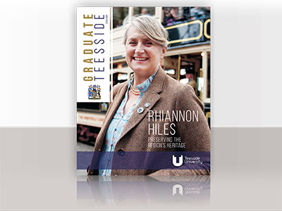 Graduate magazine front cover. Link to Latest edition of Graduate magazine.