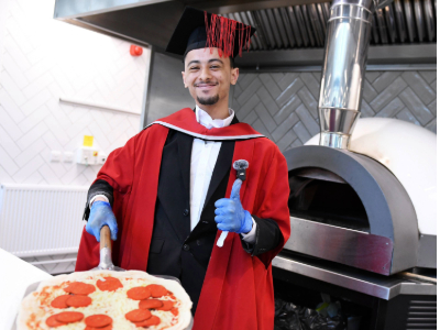 Anas Zegai. Link to Graduate dreams of opening a Moroccan restaurant .