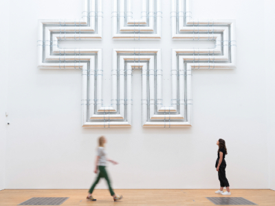 Installation of Lubna Chowdhary’s exhibition Erratics at MIMA, 2022. Image courtesy of MIMA.. Link to Installation of Lubna Chowdhary’s exhibition Erratics at MIMA, 2022. Image courtesy of MIMA..