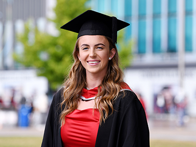 Jess Mett. Jess Mett. Link to Teesside University graduate Jess achieves academic goal.