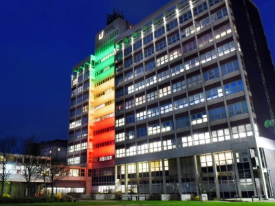 Middlesbrough Tower. Link to Celebrating Black History Month.