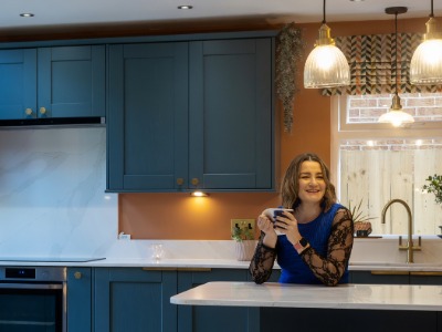 Michelle Eaves, who launched her own interior design business after completing a short course. Image provided by Focal Point Photography.  . Link to Start the new year by expanding your knowledge .