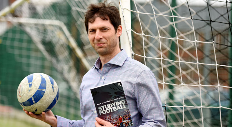 Dr Kevin Dixon, co-editor of 'Studying Football'.