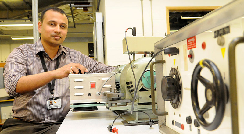 Dr Gobind Pillai, from Teesside University’s School of Science and Engineering