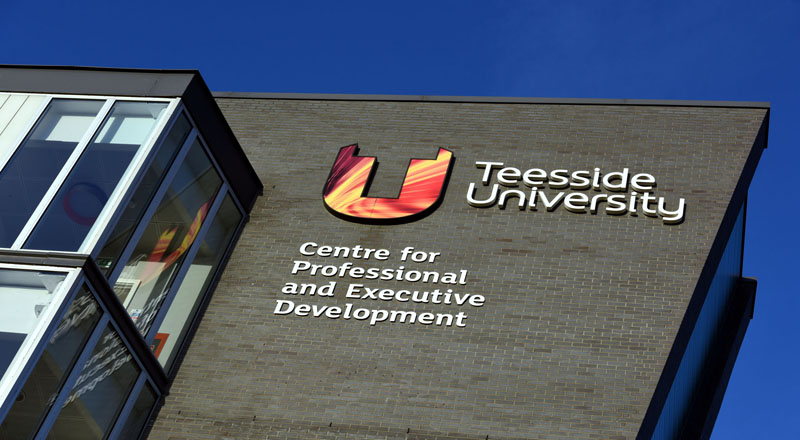 The Centre for Professional and Executive Development at Teesside University's Darlington campus.