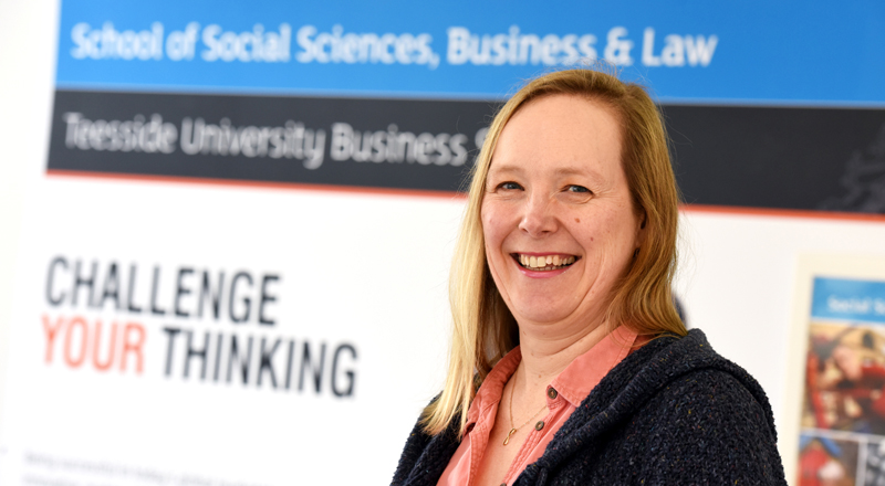 Teesside University lecturer, Kate Baucherel, who has been invited to speak at the SXSW Interactive conference.