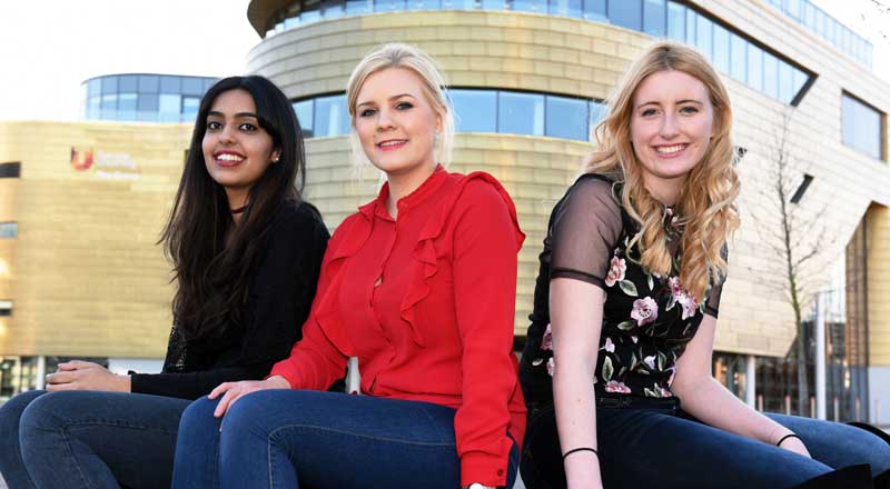 Aroosa Saijad, Hannah Erdem and Pippa Adams.