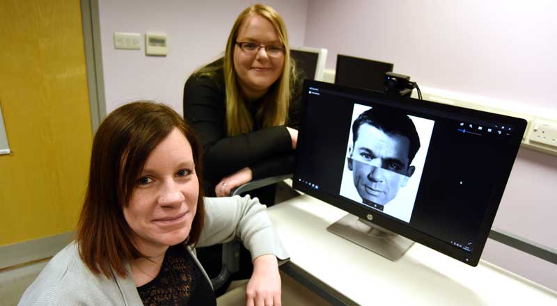 Dr Natalie Butcher and Laura Sexton.