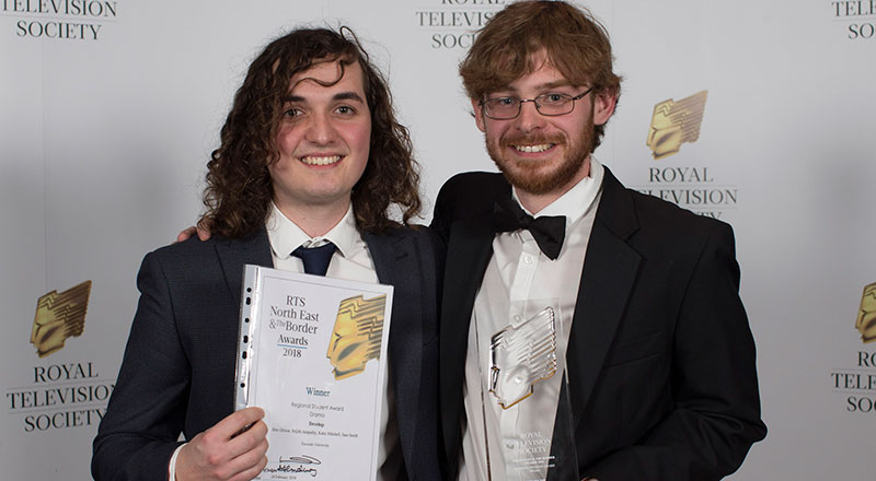 Develop team: Ben Driver and Sam Smith. Image credit: Steve Brock, RTS