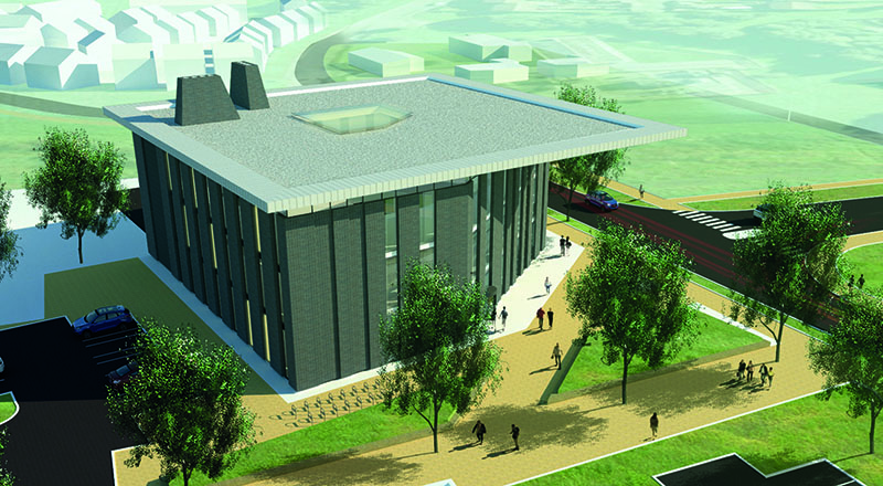 The National Horizons Centre in Darlington which is due to open in 2019.