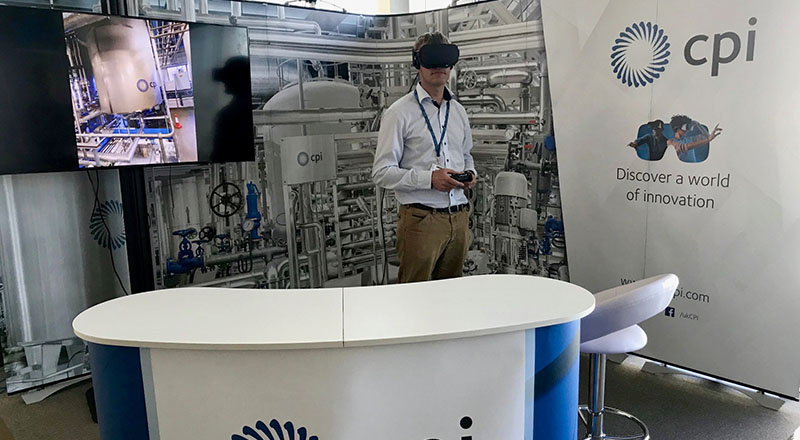 CPI’s exhibition stand will give people the opportunity to experience its world-leading Industrial Biotechnology and Biorefining facility through a 360° virtual reality tour