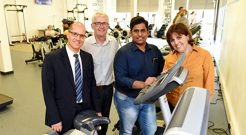 Dr Peter van der Graaf, Martin Jenkins, Dr Murali Subramanian and Dr Liane Azevedo.