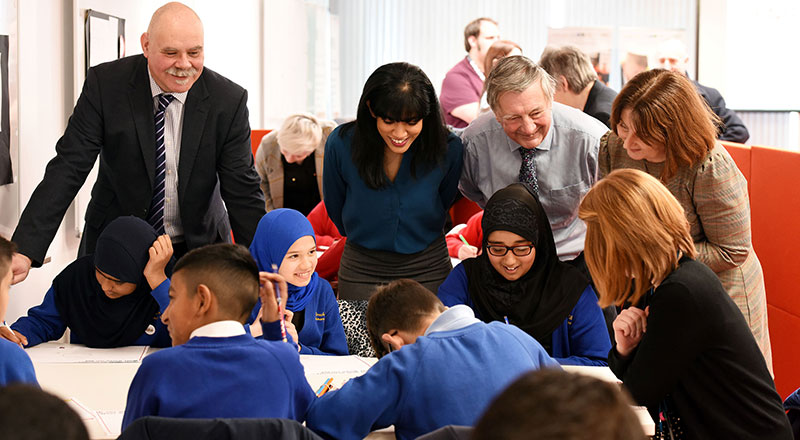 Pictured at the launch from left, Liam Weatherill, Primary Engineer; Samantha Gooneratne,  Teesside University chemical engineering lecturer; Bowman Bradley, Institution of Mechanical Engineers; Shona Duncan, Tees Valley Combined Authority