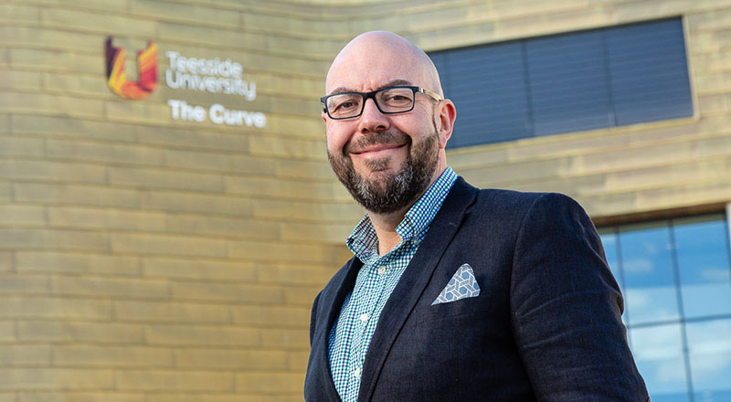 Lee Bramley, Teesside University graduate and Managing Partner of Endeavour Partnership.