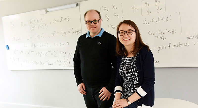 Zhibek Kadyrsizova, Assistant Professor at Nazarbayev University, Astana, Kazakhstan, and Sven-Ake Wegner, Senior Lecturer in Mathematics at Teesside University.