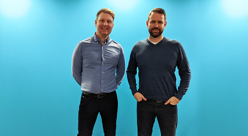 Tom Howsam, Founder of Paid and Ben Kenyon, Director of North Cyber Security