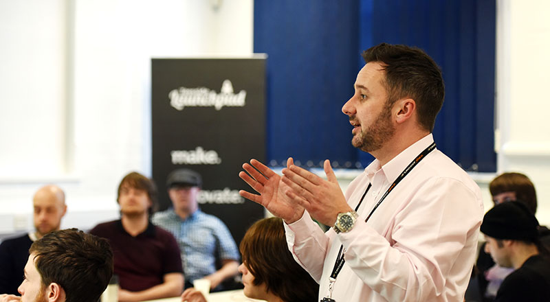 Steve Dougan, Head of Enterprise at Teesside University