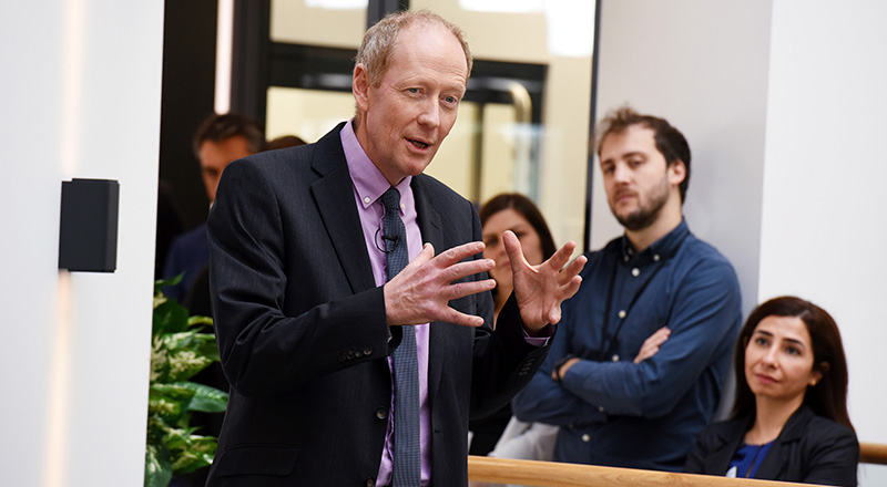 Steve Bagshaw CBE, Chief Industry Advisor at the National Horizons Centre.