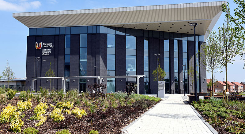 Teesside University’s National Horizons Centre which is entering into a partnership with the Durham Tees Valley Research Alliance.