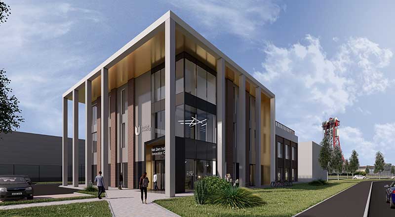 Net Zero Industry Innovation Centre (NZIIC). Image credit: GSSArchitecture and 3DLABS