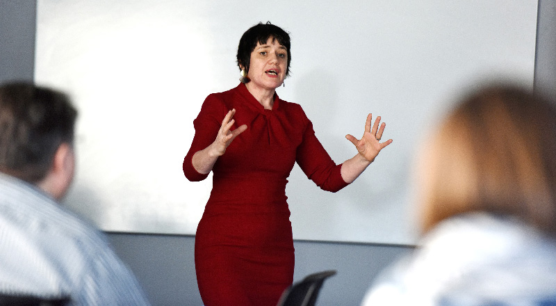 Siobhan Fenton, Associate Dean (Enterprise and Business Engagement) in the School of Computing, Engineering & Digital Technologies