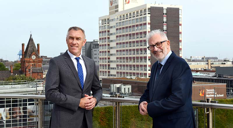 Professor Paul Croney with Lord Kerslake