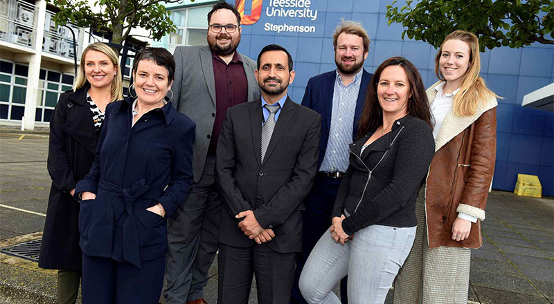 Joanne Finkeldey (razorblue), Siobhan Fenton (SCEDT), Jonathan Anderson (razorblue), Dr Yar Muhammad (SCEDT), Dan Kitchen (razorblue), Dr Myriam Mallet (SCEDT), Georgie Watson (razorblue).