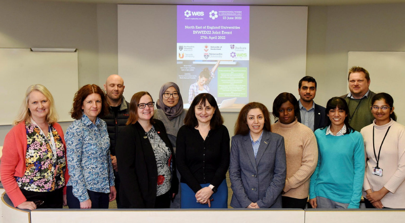 Participants at Teesside University for the Women in Engineering’s Day event.