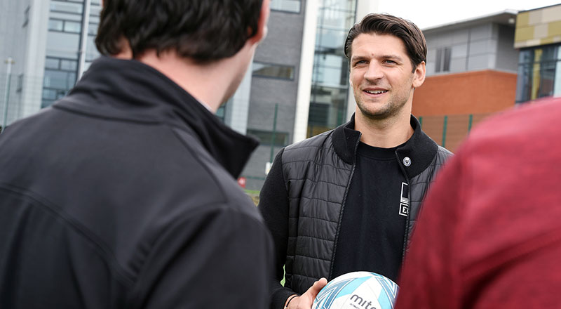 Former Middlesbrough Football Club player George Friend