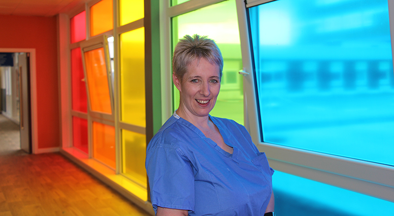 Linda Robinson, nurse at North Tees and Hartlepool Foundation Trust